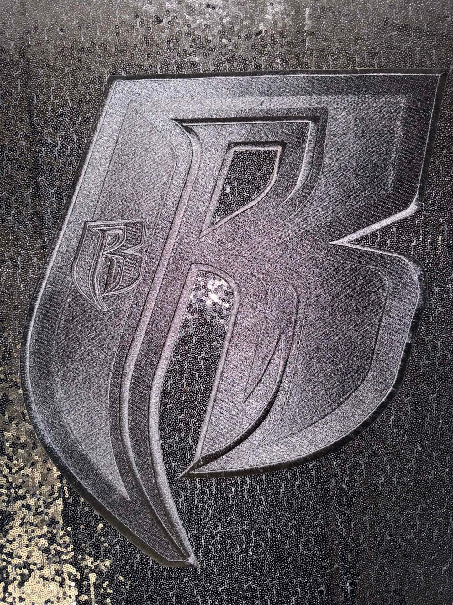 Black on Black Ruff Ryder Patch Set